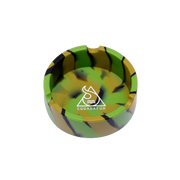 Moss Green and Black Tie-Dye